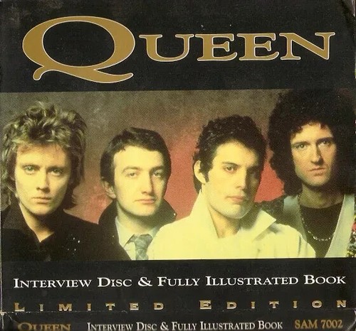 Queen interview disc - disc, book-